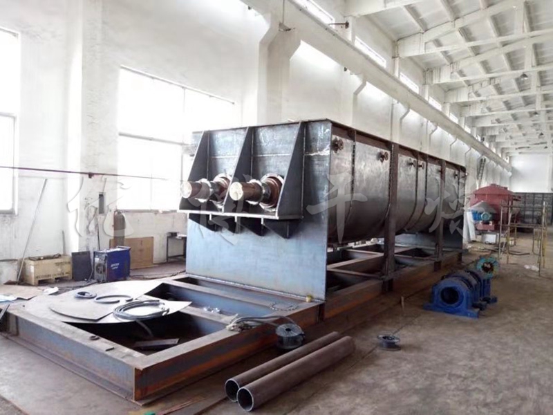 德州興豪皮業有限公司購買皮革污泥槳葉干燥機